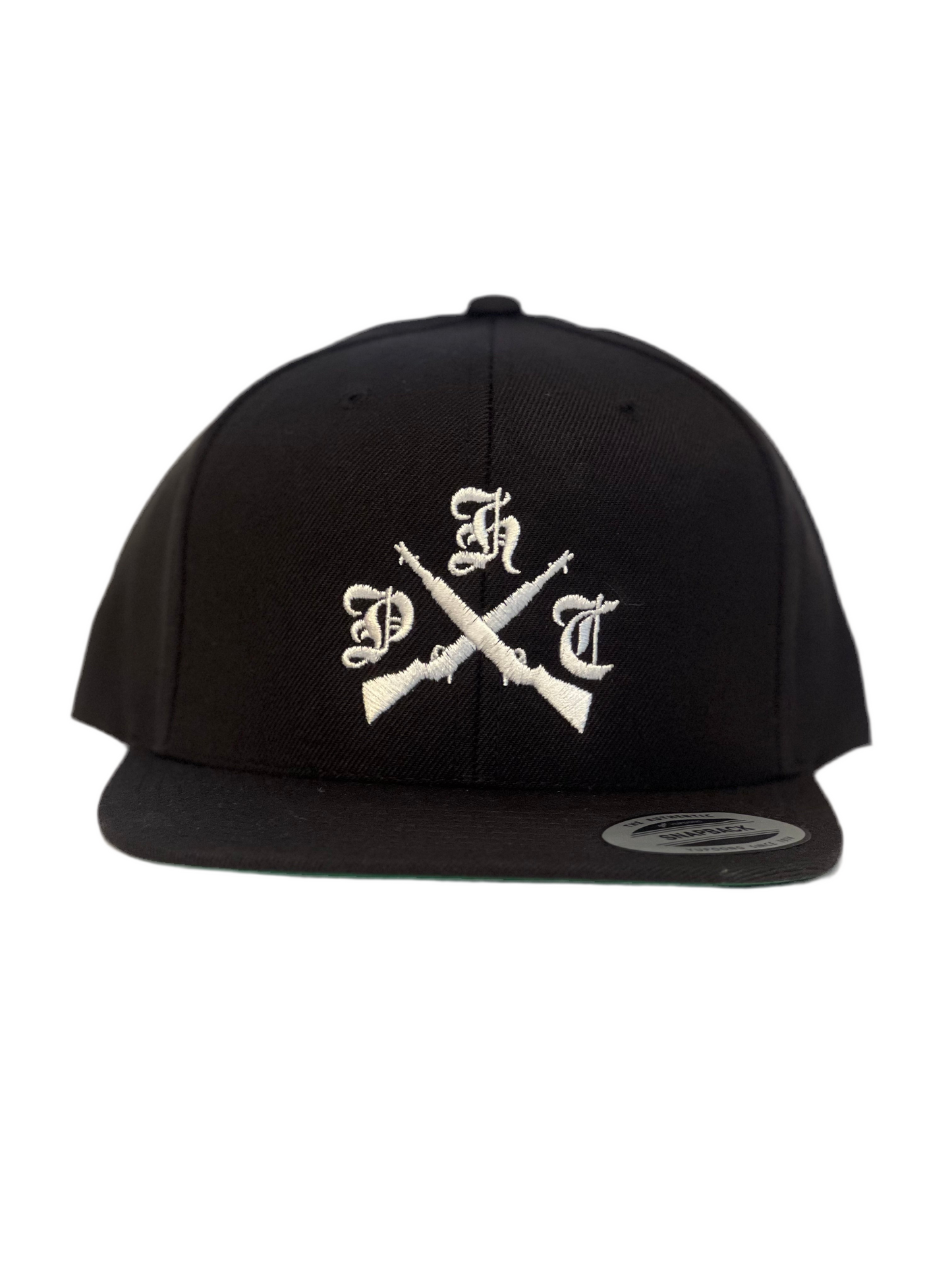 PHC Black Snapback Hat