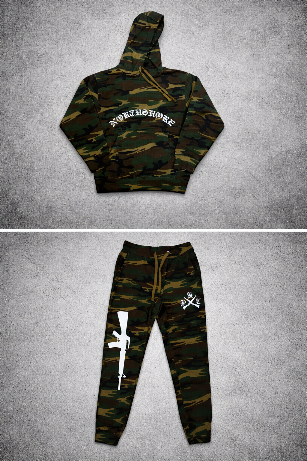 NS Camo Sweat Suit