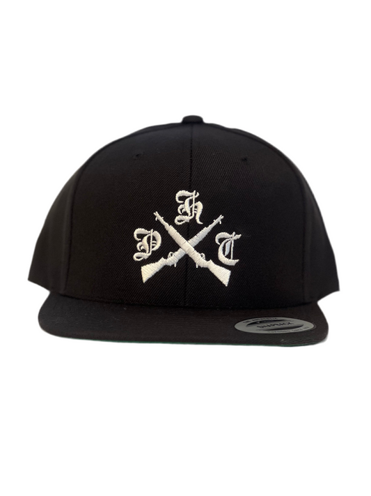 phc black snapback hat